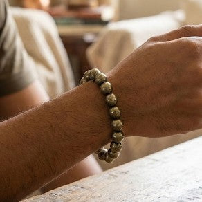 Natural Pyrite Bracelet
