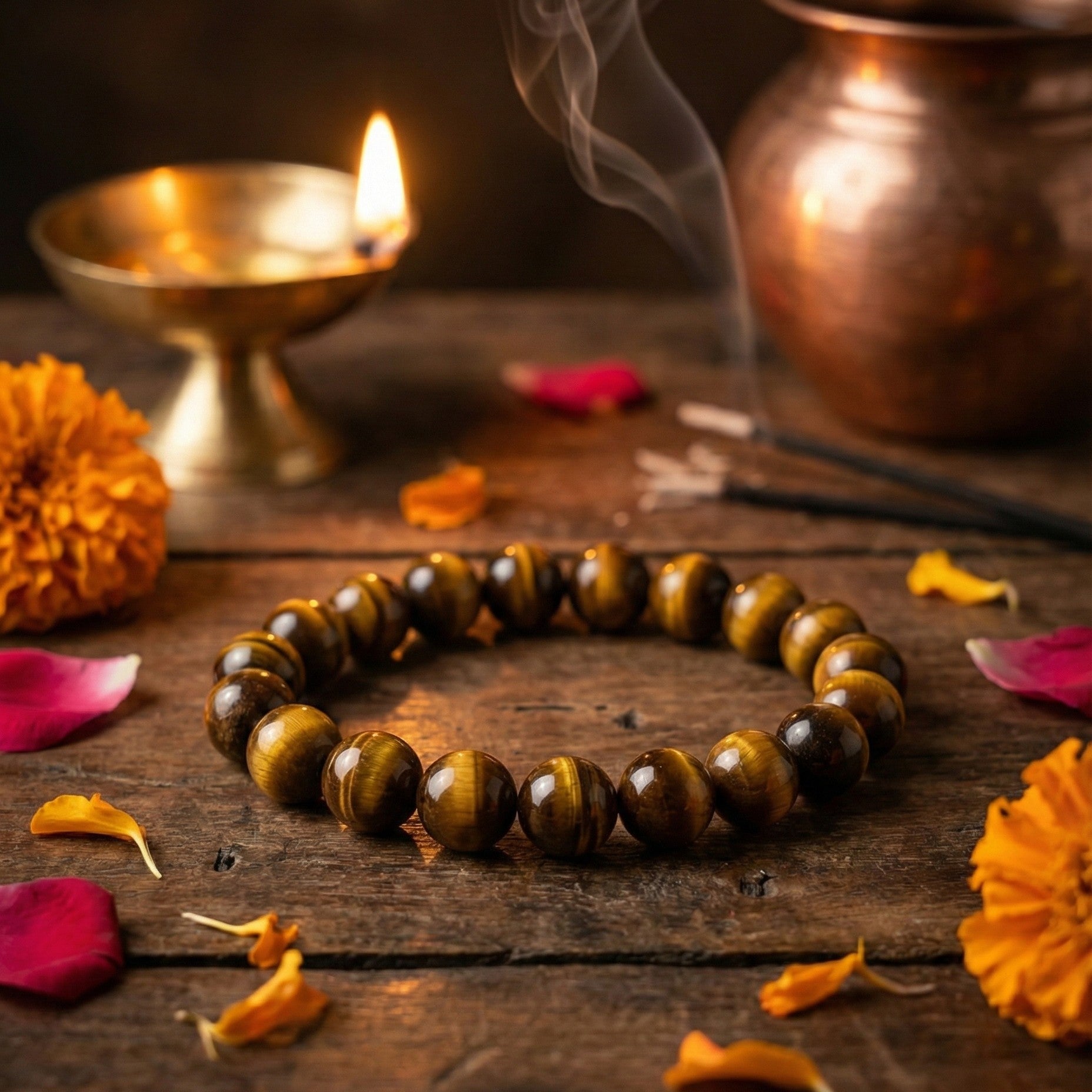 Natural Tiger Eye Bracelet