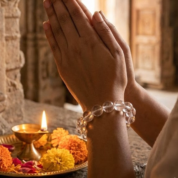 Natural Clear Quartz Bracelet